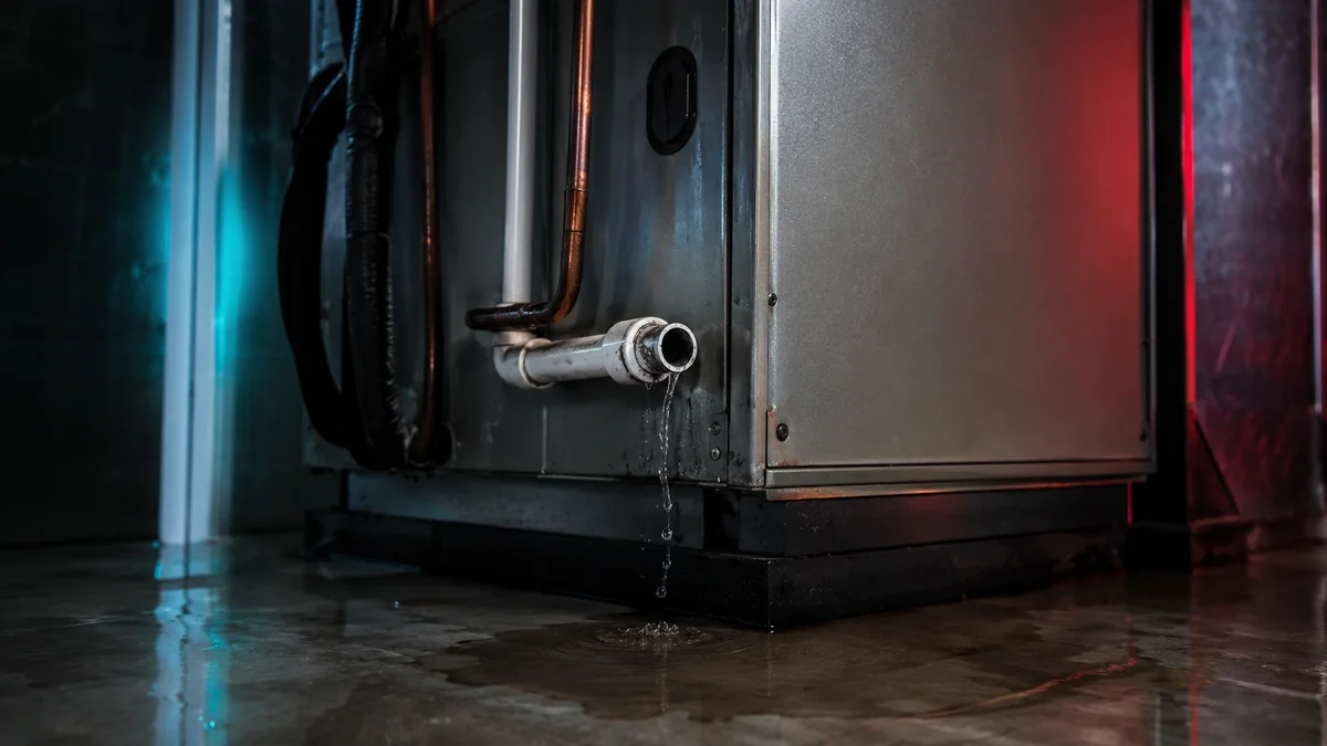 AC leaking water inside? — First Response San Antonio